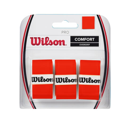 TENISA OVERGRIPS WILSON PRO BURN (oranžs), 3 gab. 