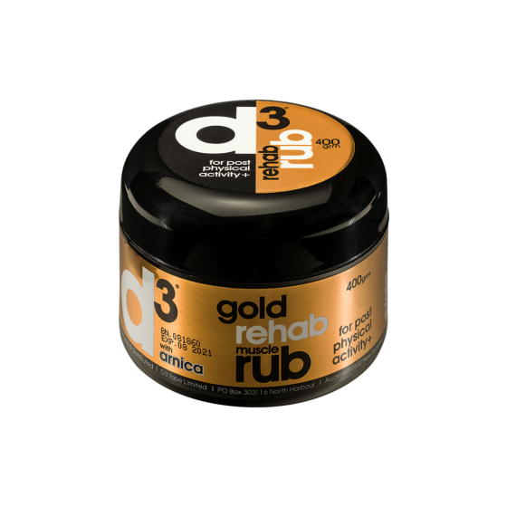 Rehabilitācijas muskuļu krēms zelts 200 ml D3