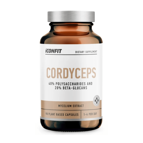 Cordyceps (Kordiceps), 90 kapsulas, Iconfit