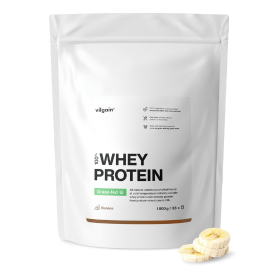 Proteīna pulveris Vilgain Grass-Fed Whey Proteīns