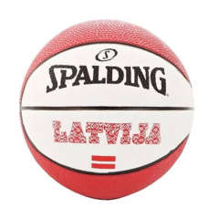 Basketbola bumba Spalding Latvija, 5.un 7. izm.