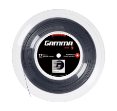 Tenisa stīgas Gamma iO Reel 17 1,23 mm Silver 200 m