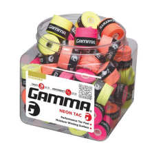 Tenisa overgrips Gamma NEON TAC, 1gab., dažādas krāsas