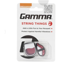 Tenisa stīgu vibrāciju slāpētāji GAMMA STRING THINGS Wine Octopus Sushi