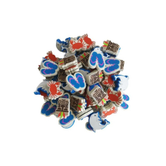 STĪGU VIBRĀCIJU NOŅĒMĒJI GAMMA STRING THINGS Krabis/čības/maska/delfīns, 1 gab