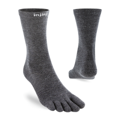 Injinji Liner Lightweight Crew Wool merino pārgājienu zeķes