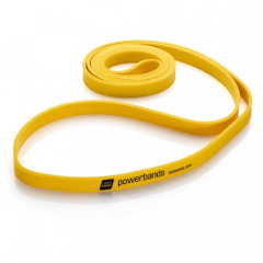 Pretestības gumija Let's bands POWERBAND MAX light, dzeltena