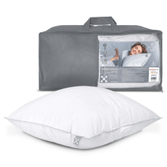 SMARTSLEEP SOFT spilvens 80 x 80 cm ar regulējamu pildījumu un PrimaLoft Bio šķiedru