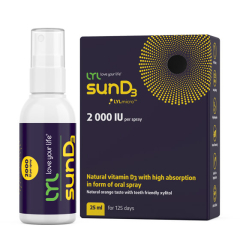 LYL sunD3 PROFESSIONAL 2000 SV D3 vitamīna sprejs 50 ml