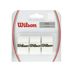 Tenisa overgrips WILSON PRO SENSATION, 3 GAB. (balts)