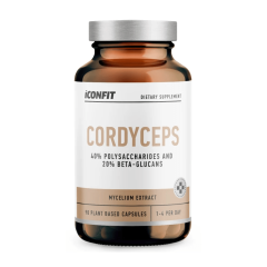 ICONFIT Cordyceps, 90 kapsulas, Cordyceps sinensis micēlija ekstrakts 8:1