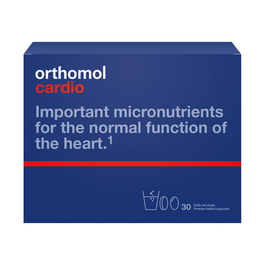 Uztura bagātinātājs ORTHOMOL® CARDIO N30