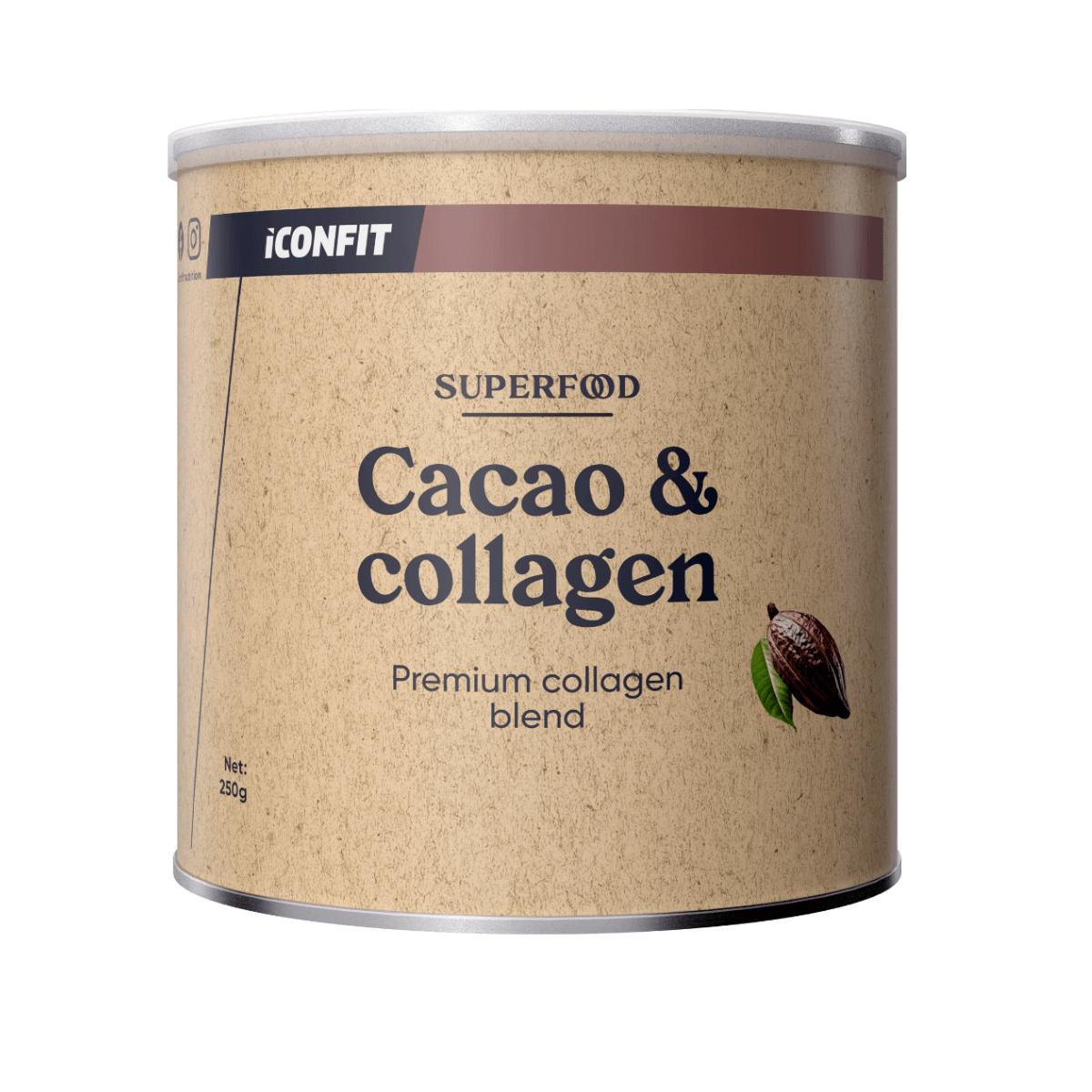 Kolagēna superprodukts, 250 g, Iconfit